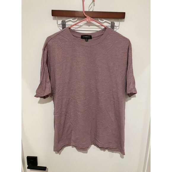 West Zero One Men's Solid Short Sleeved T-Shirt, Lavender, Size XXL - Picture 1 of 3